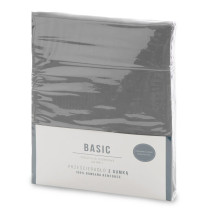 Prestieradlo 180x200 cm BASIC tmavosivé s gumičkou Prestieradlo 180x200 cm BASIC tmavosivé s gumičkou